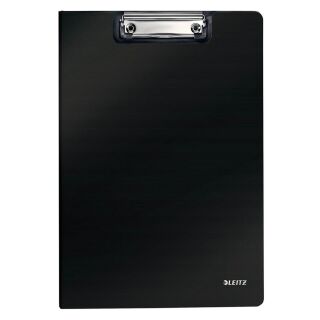 LEITZ Klemmbrettmappe Solid 3962 DIN A4 schwarz Kunststoff, 1 St.