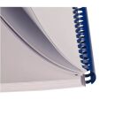 Fellowes Kunststoffbinderücken blau für 120 Blatt, 100 St.
