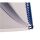 Fellowes Kunststoffbinderücken blau für 120 Blatt, 100 St.