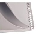 Fellowes Kunststoffbinderücken weiß für 150 Blatt, 100 St.