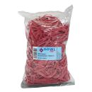 Gowi Gummibänder rot 0,4 cm, Ø 13,0 cm, 500,0 g