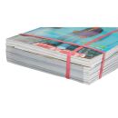 Gowi Gummibänder rot 1,0 cm, Ø 13,0 cm, 500,0 g