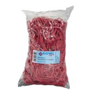 Gowi Gummibänder rot 0,4 cm, Ø 15,0 cm, 500,0 g