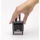"trodat Textstempel ""Gescannt"" printy 4912 office selbstfärbend blau, rot ohne Logo, 1 St."