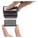 "trodat Textstempel ""Gescannt"" printy 4912 office selbstfärbend blau, rot ohne Logo, 1 St."