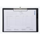MAUL Klemmbrett 2335790 DIN A4 quer schwarz Karton, 1 St.