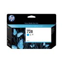 HP 728(F9J67A) cyan Druckerpatrone
