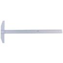 M + R Reißschiene 75,0 cm, rauchgrau