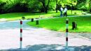 Absperrpfosten aus Stahlrohr Ø 60 mm,...