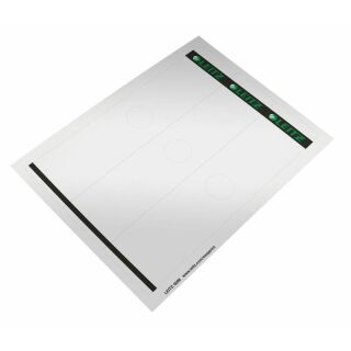 LEITZ Ordneretiketten grau für 8,0 cm Rückenbreite, 75 St.