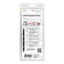 Tombow ABT Dual Brush-Pens farbsortiert, 6 St.