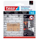 tesa Klebeschraube für max. 5,0 kg 2,4 x 3,0 cm, 2 St.