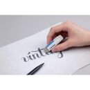 Tombow Radiergummi MONO SAND & RUBBER ERASER weiß, grau, 1 St.