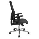Topstar Bürostuhl X-Pander, 959T T200 Stoff schwarz, Gestell alu