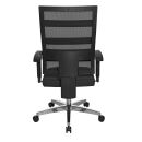 Topstar Bürostuhl X-Pander, 959T T200 Stoff schwarz, Gestell alu