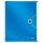 LEITZ Ordnungsmappe WOW 4634 12 Fächer blau, 1 St.