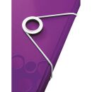 LEITZ Fächermappe WOW 4589 6 Fächer violett, 1 St.