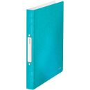 LEITZ WOW Ringbuch 2-Ringe eisblau-metallic 3,2 cm DIN...