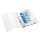 LEITZ WOW Ringbuch 2-Ringe eisblau-metallic 3,2 cm DIN A4