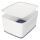 LEITZ MyBox Aufbewahrungsbox 18,0 l perlweiß/grau 38,5 x 31,8 x 19,8 cm, 1 St.