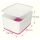 LEITZ MyBox Aufbewahrungsbox 18,0 l perlweiß/pink 38,5 x 31,8 x 19,8 cm, 1 St.