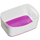 LEITZ MyBox Aufbewahrungsbox 3,0 l perlweiß/pink 24,6 x 16,0 x 9,8 cm, 1 St.