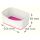 LEITZ MyBox Aufbewahrungsbox 3,0 l perlweiß/pink 24,6 x 16,0 x 9,8 cm, 1 St.