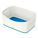 LEITZ MyBox Aufbewahrungsbox 3,0 l perlweiß/blau...
