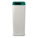 TKG Pure Mülleimer 60,0 l weiß, grün, 1 St.