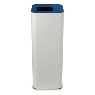 TKG Pure Mülleimer 60,0 l weiß, blau, 1 St.