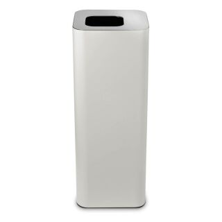 TKG Pure Mülleimer 60,0 l weiß, silber, 1 St.