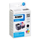 KMP H168V  schwarz, color Druckerpatronen kompatibel zu HP 302XL (F6U68AE/F6U67AE), 2er-Set
