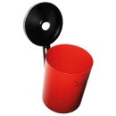TKG Rondo Maxi Wandaschenbecher rot, 1 St.