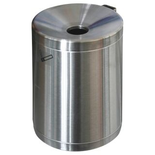 TKG Rondo Maxi Wandaschenbecher Edelstahl, 1 St.
