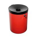 TKG Rondo Maxi Wandaschenbecher rot abschließbar, 1...
