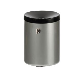 TKG Rondo Maxi Wandaschenbecher silber abschließbar, 1 St.