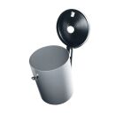 TKG Rondo Maxi Wandaschenbecher silber...