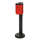 TKG Rondo Maxi Standaschenbecher rot abschließbar,...