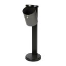 TKG Rondo Maxi Standaschenbecher graphit abschließbar, 1 St.