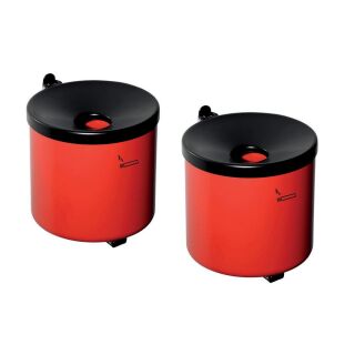 TKG Rondo senior Wandaschenbecher rot, 2 St.
