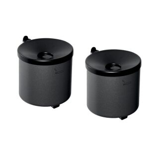 TKG Rondo senior Wandaschenbecher graphit, 2 St.