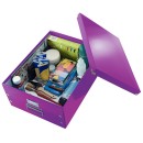 LEITZ Click & Store Aufbewahrungsbox 36,0 l violett 36,9 x 48,2 x 20,0 cm