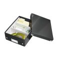 LEITZ Click & Store Aufbewahrungsbox 900 Blatt schwarz 22,0 x 28,5 x 10,0 cm, 1 St.