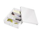 LEITZ Click & Store Aufbewahrungsbox 900 Blatt weiß 28,0 x 37,0 x 10,0 cm, 1 St.