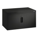 CP Omnispace Aufsatz-Rollladenschrank schwarzgrau keine Fachböden 80,0 x 42,0 x 45,0 cm