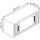 CP Omnispace Aufsatz-Rollladenschrank verkehrsweiß keine Fachböden 100,0 x 42,0 x 45,0 cm