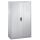 CP Omnispace Rollladenschrank silber 3 Fachböden 100,0 x 42,0 x 166,0 cm