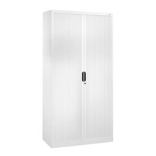 CP Omnispace Rollladenschrank silber 4 Fachböden 100,0 x 42,0 x 198,0 cm