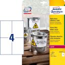 AVERY Zweckform wetterfeste Folienetiketten L4719-20...