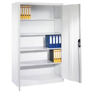CP Stahlschrank C 2000 Acurado 9480-000 S10832 verkehrsweiß 4 Fachböden 120,0 x 50,0 x 195,0 cm, aufgebaut, 1 St.